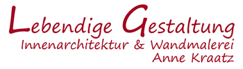 Logo Lebendige Gestaltung - Innenarchitektur und Wandmalerei - Anne Kraatz Logo Lebendige Gestaltung - Innenarchitektur und Wandmalerei - Anne Kraatz
