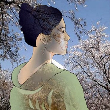Illustration: Japanische Inkarnation, Sehnen Illustration: Japanische Inkarnation, Sehnen