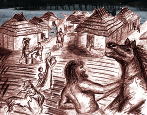 Illustration: Siedlung, Starigard Illustration: Siedlung, Starigard