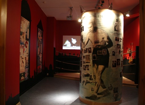 Max Schmeling Ausstellung: Box-Raum Max Schmeling Ausstellung: Box-Raum