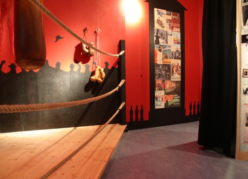 Max Schmeling Ausstellung: Box-Raum Max Schmeling Ausstellung: Box-Raum