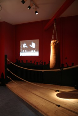 Max Schmeling Ausstellung: Box-Raum Max Schmeling Ausstellung: Box-Raum