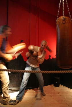 Max Schmeling Ausstellung: Box-Raum Max Schmeling Ausstellung: Box-Raum
