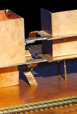 Modell zur Westside-Story-Treppe Modell zur Westside-Story-Treppe