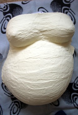 Bauchmaske weiß Bauchmaske weiß