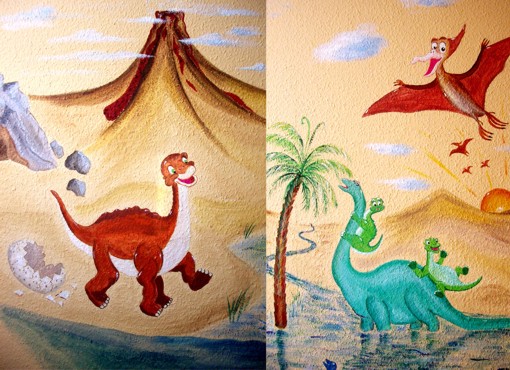 Details aus: Im Land der Dinosaurier Details aus: Im Land der Dinosaurier